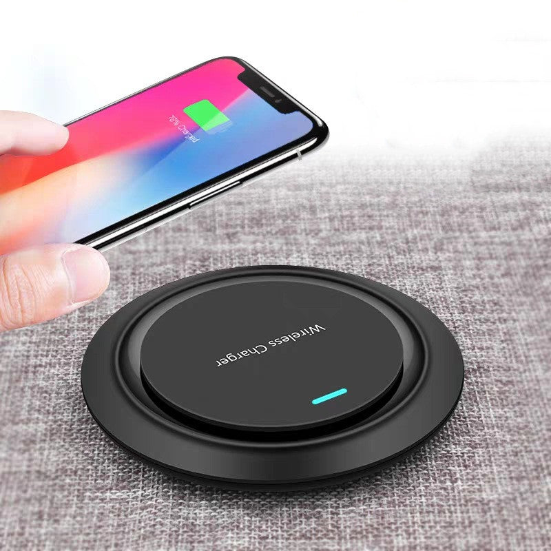 Desktop Fast Charge 10W Mobile Phone Multi-function Round Wireless Charger